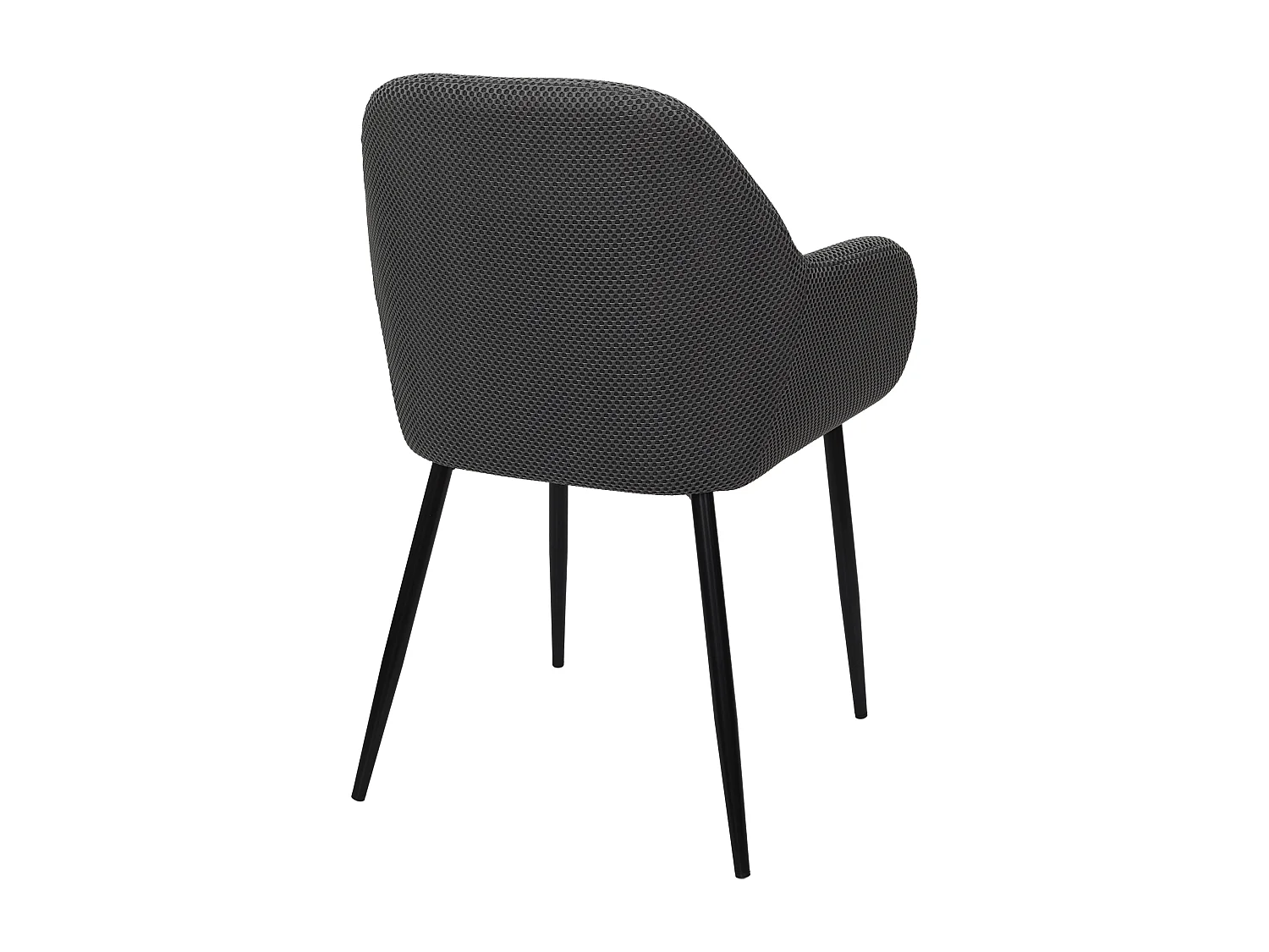 Fauteuil Atome Gris - Lot De 2 Gris