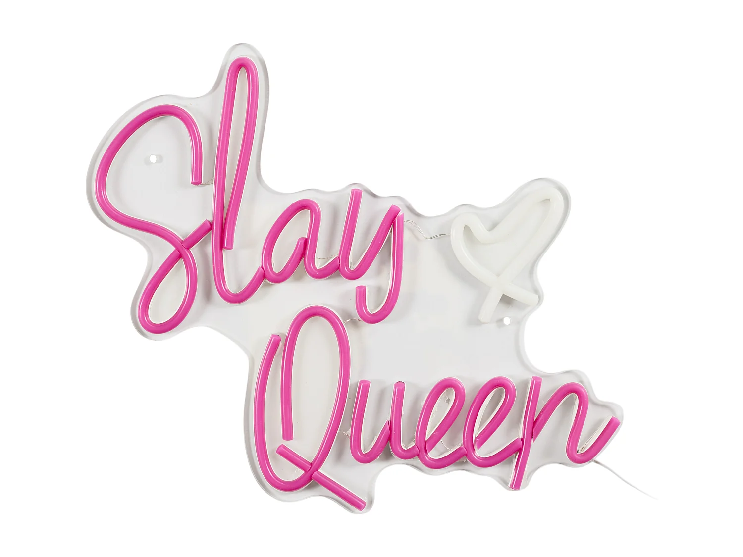 Lampe Led Effet Neon Usb Rose