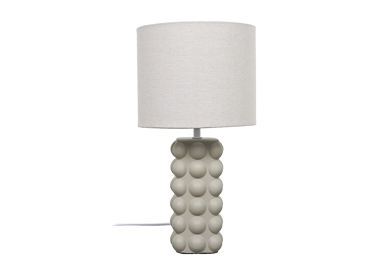 Lampe Ceramique Taupe Vert