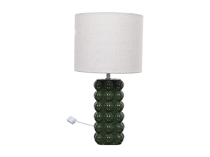 Lampe Ceramique Vert Foret Vert