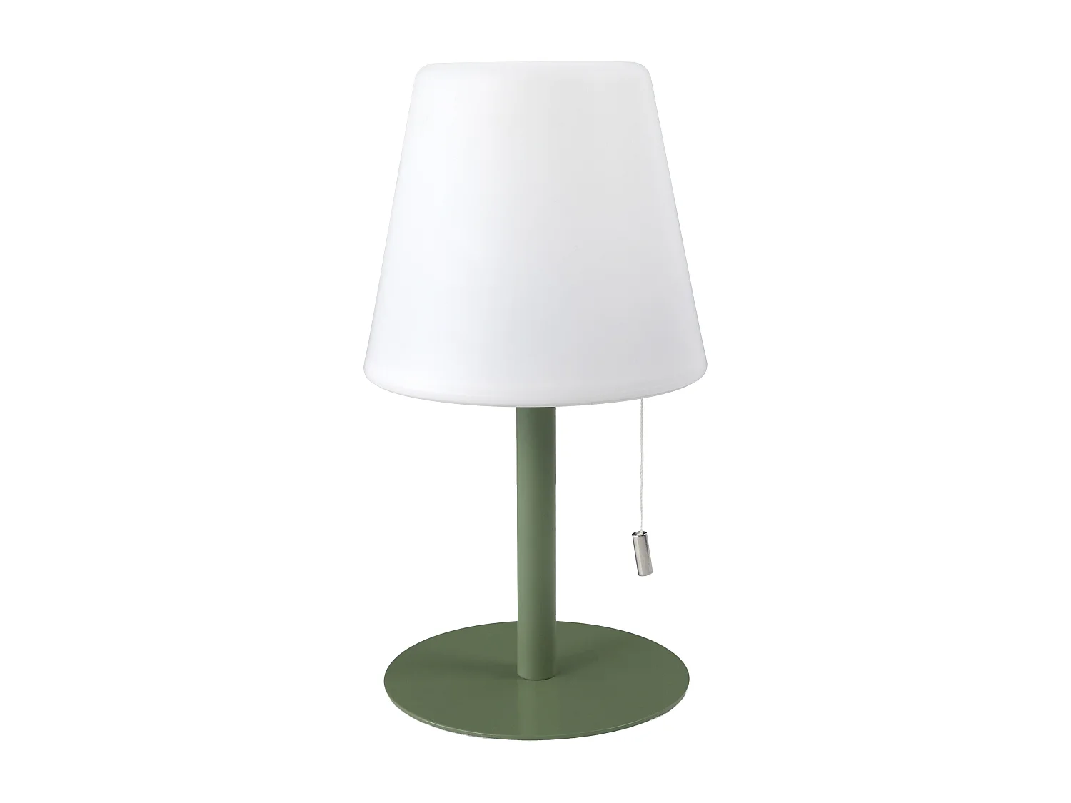 Lampe De Table Rechargeable Usb Ip44 Vert H30cm Vert