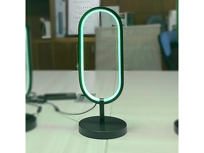 Lampe De Table Led Usb Noir