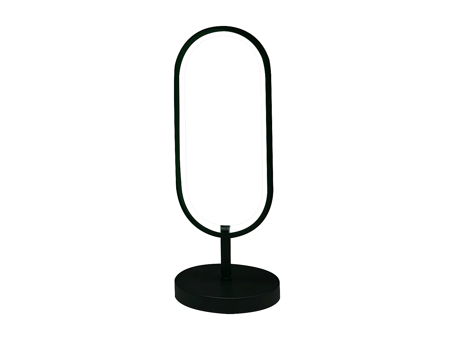 Lampe De Table Led Usb Iconic Noir Noir