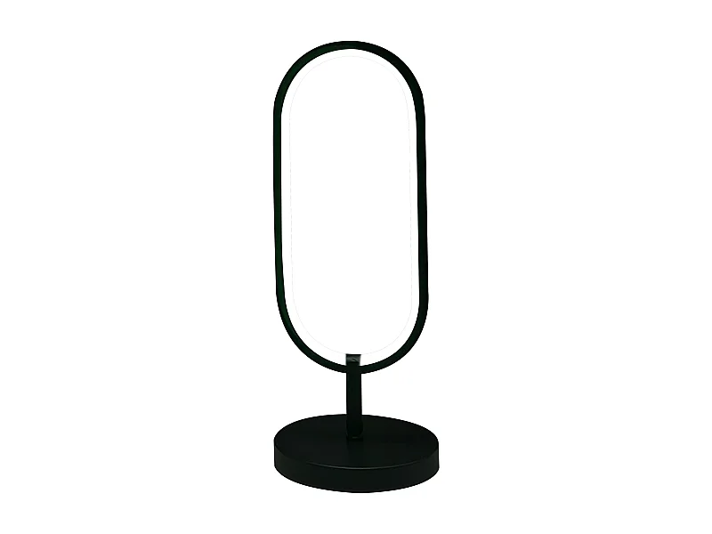 Lampe De Table Led Usb Iconic Noir Noir