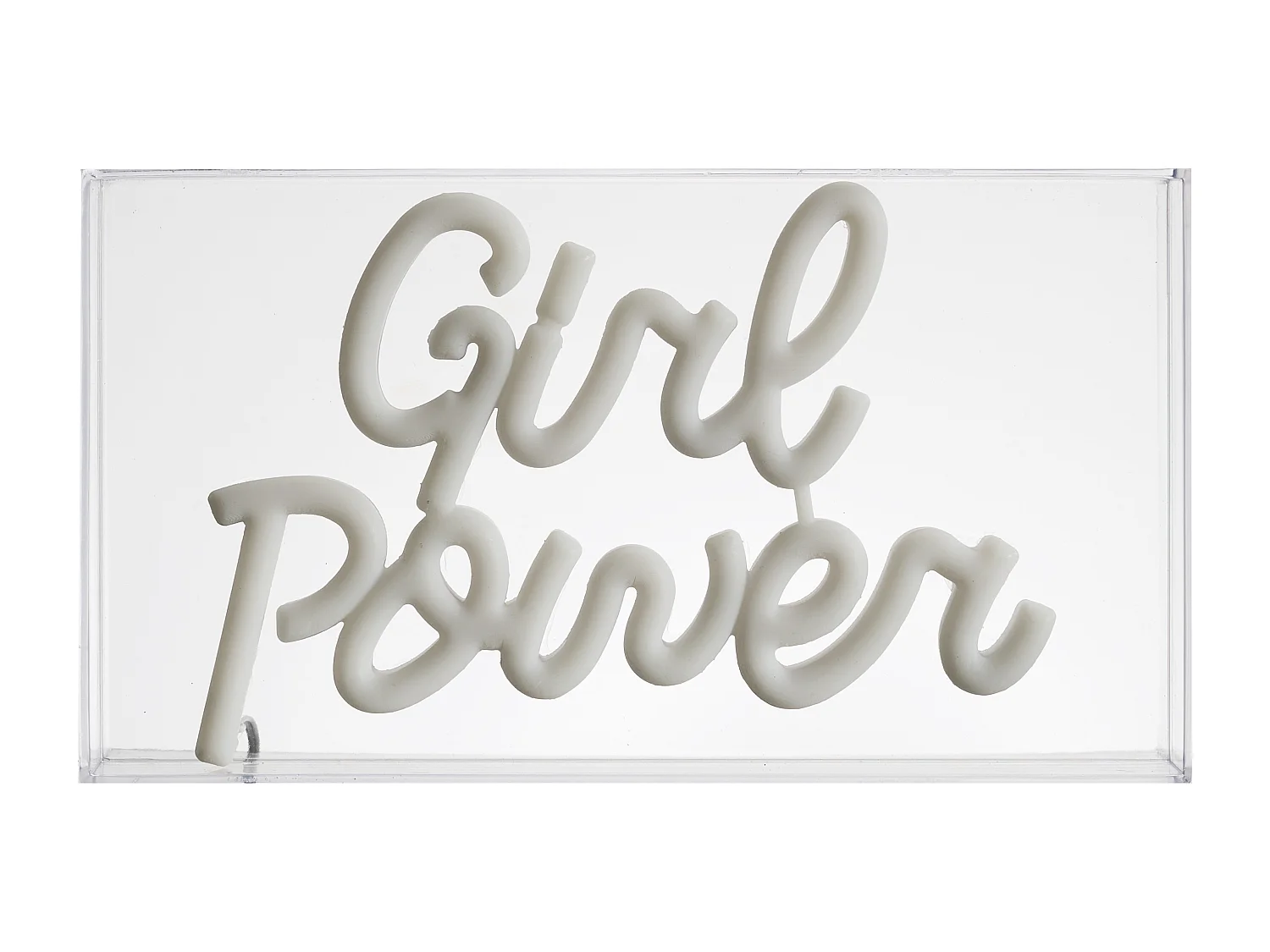 Lampe Led Effet Neon Grl Pwr Rose