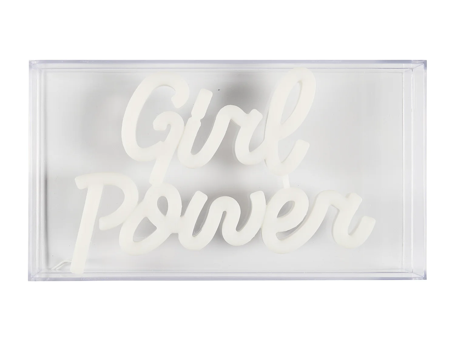 Lampe Led Effet Neon Grl Pwr Rose