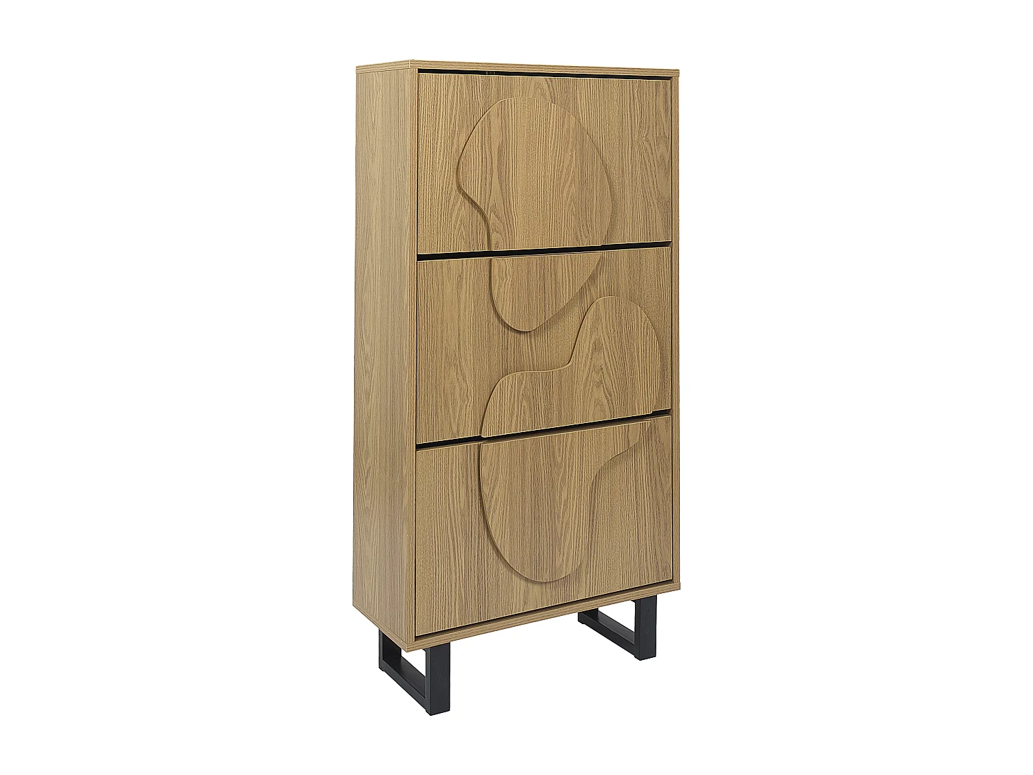 Meuble A Chaussure Calypso Marron, Noir