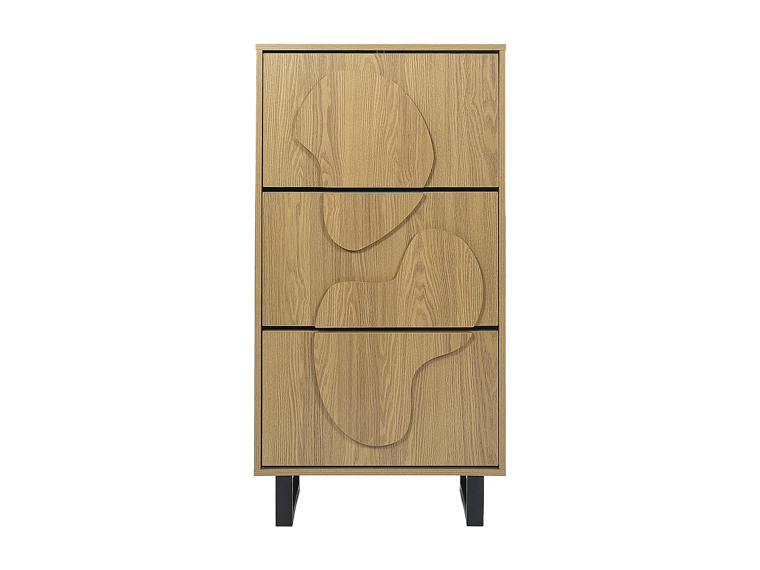 Meuble A Chaussure Calypso Marron, Noir