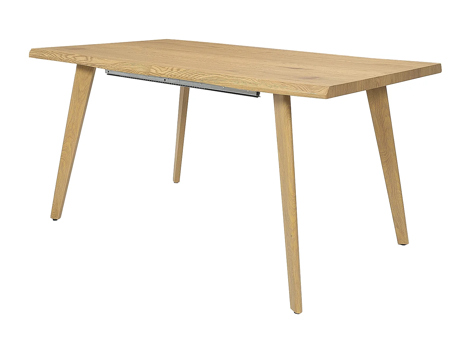 Table Extensible Bois 6 A 8 Personnes Marron