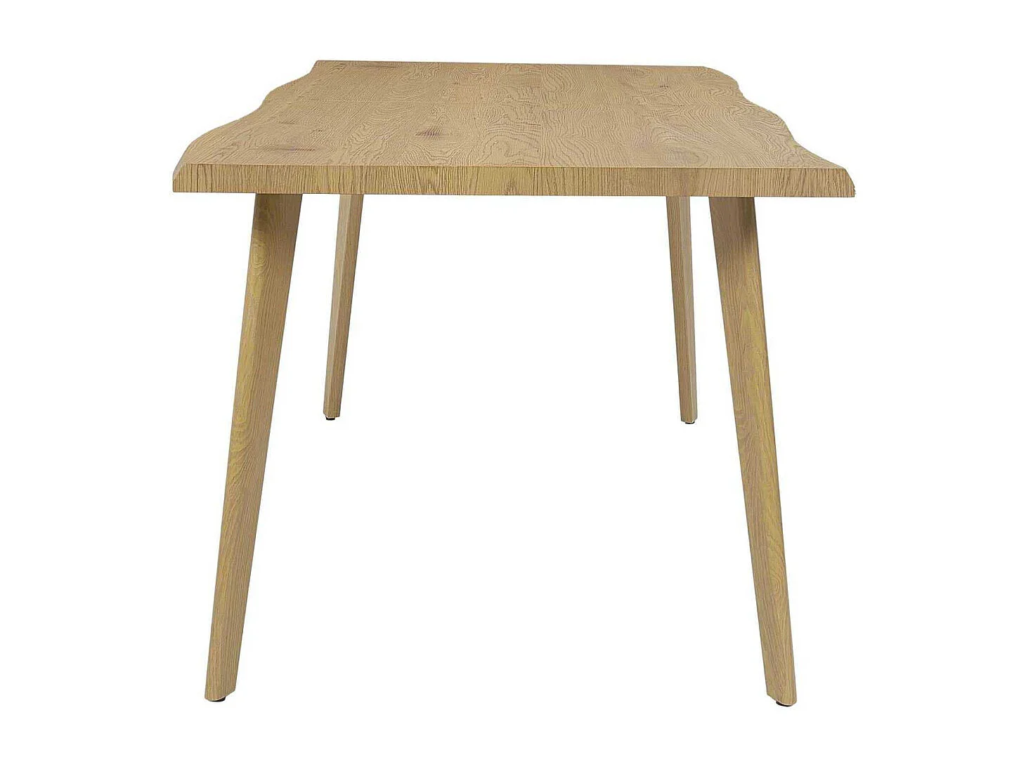 Table Extensible Bois 6 A 8 Personnes Marron