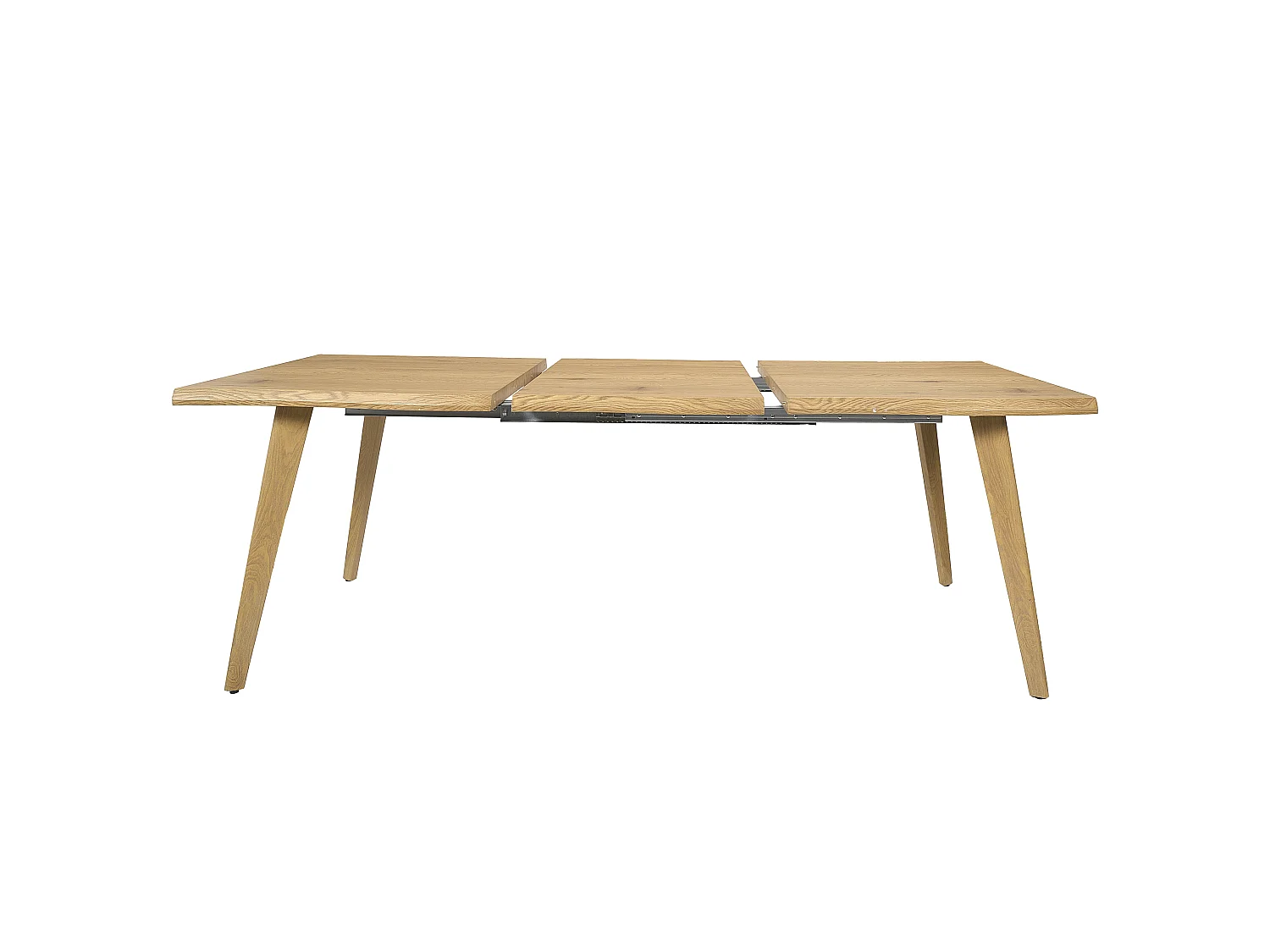 Table Extensible Bois 6 A 8 Personnes Marron
