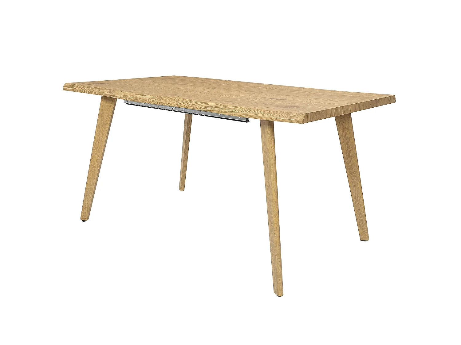 Table Extensible Bois 6 A 8 Personnes Marron