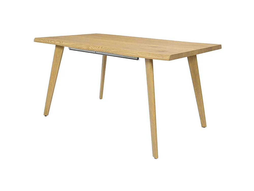 Table Extensible Bois 6 A 8 Personnes Marron
