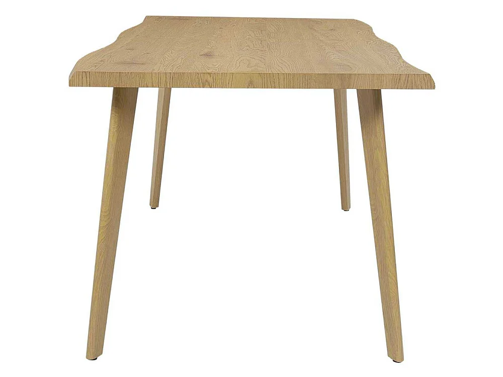 Table Extensible Bois 6 A 8 Personnes Marron