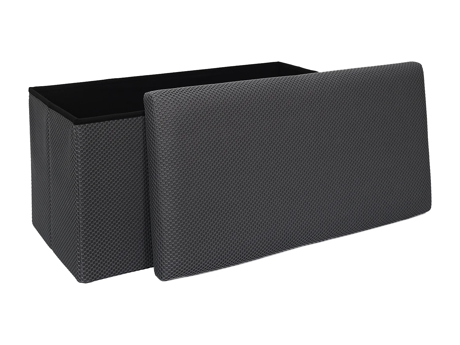 Coffre Banc Pliable Atome Gris Gris