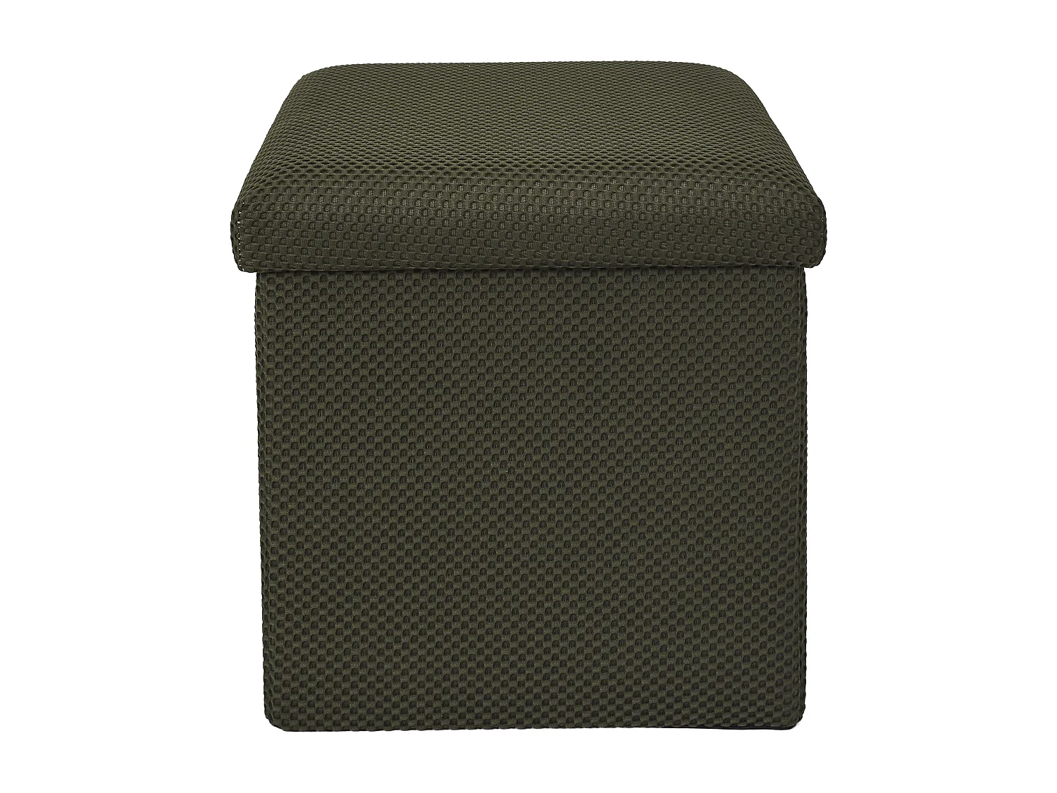 Coffre Pouf Pliable Atome Kaki Vert