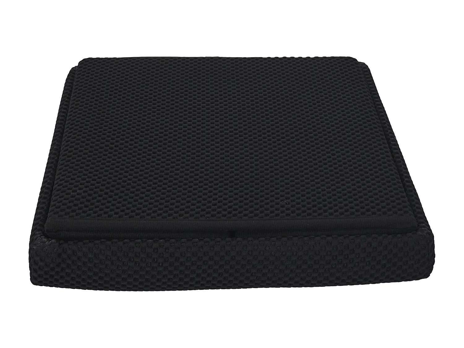 Coffre Pouf Pliable Atome Noir Noir