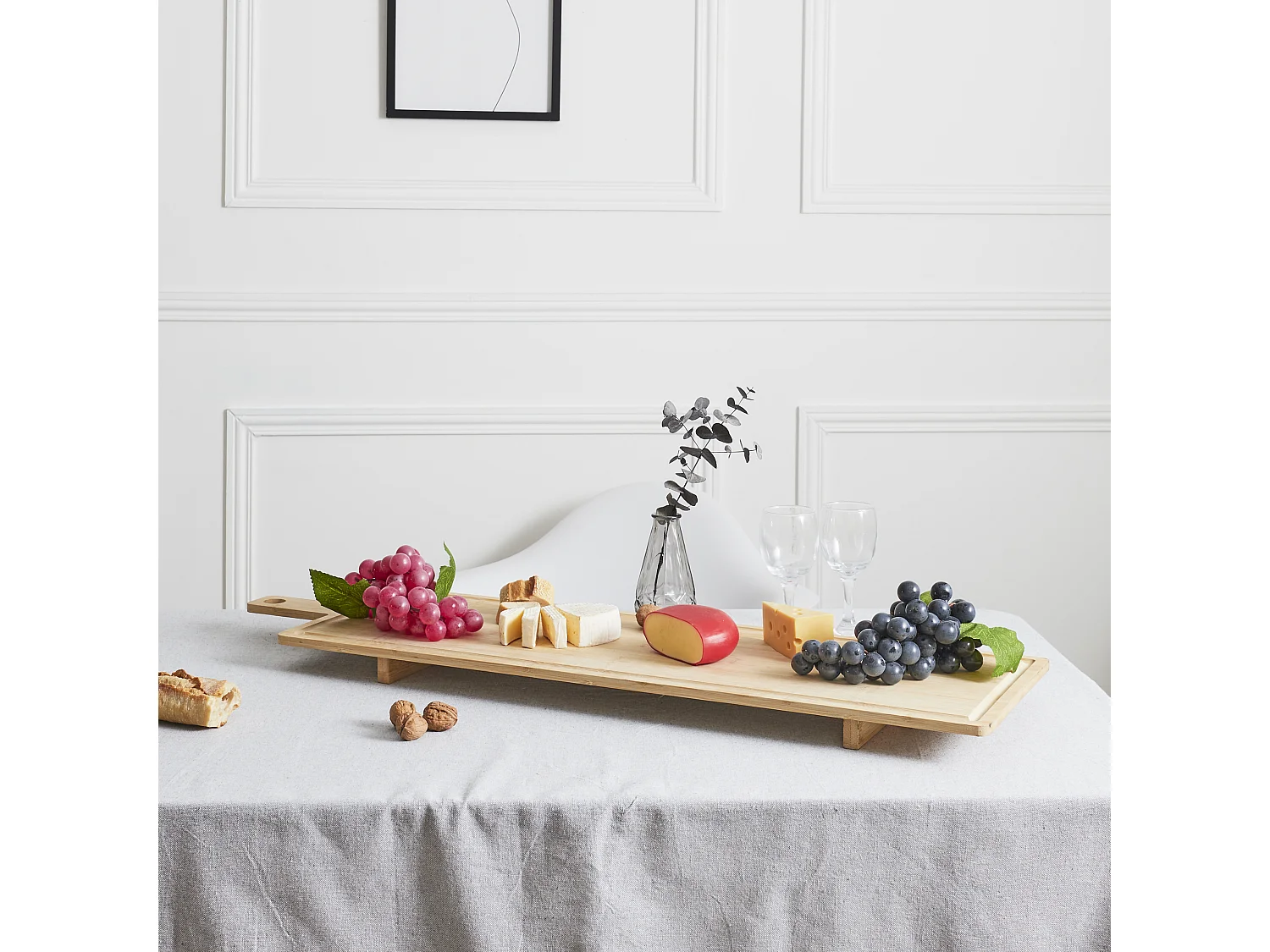 Planche De Presentation Bambou Marron