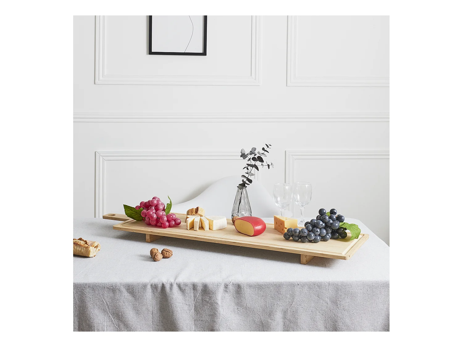 Planche De Presentation Bambou Marron