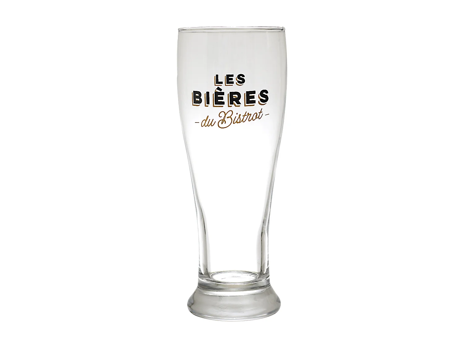 Coffret Verres A Biere X4 Transparent