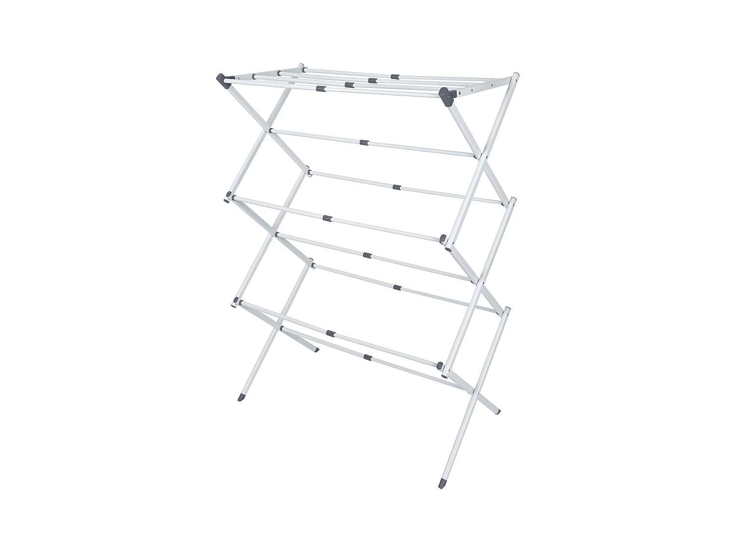 Etendoir A Linge Accordeon 9m Etendage Blanc