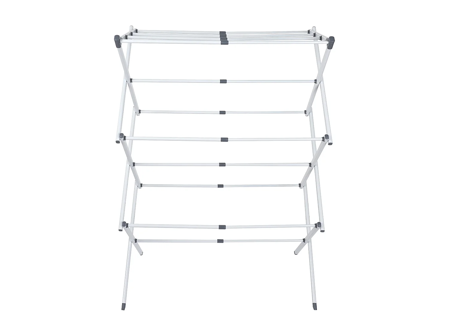 Etendoir A Linge Accordeon 9m Etendage Blanc