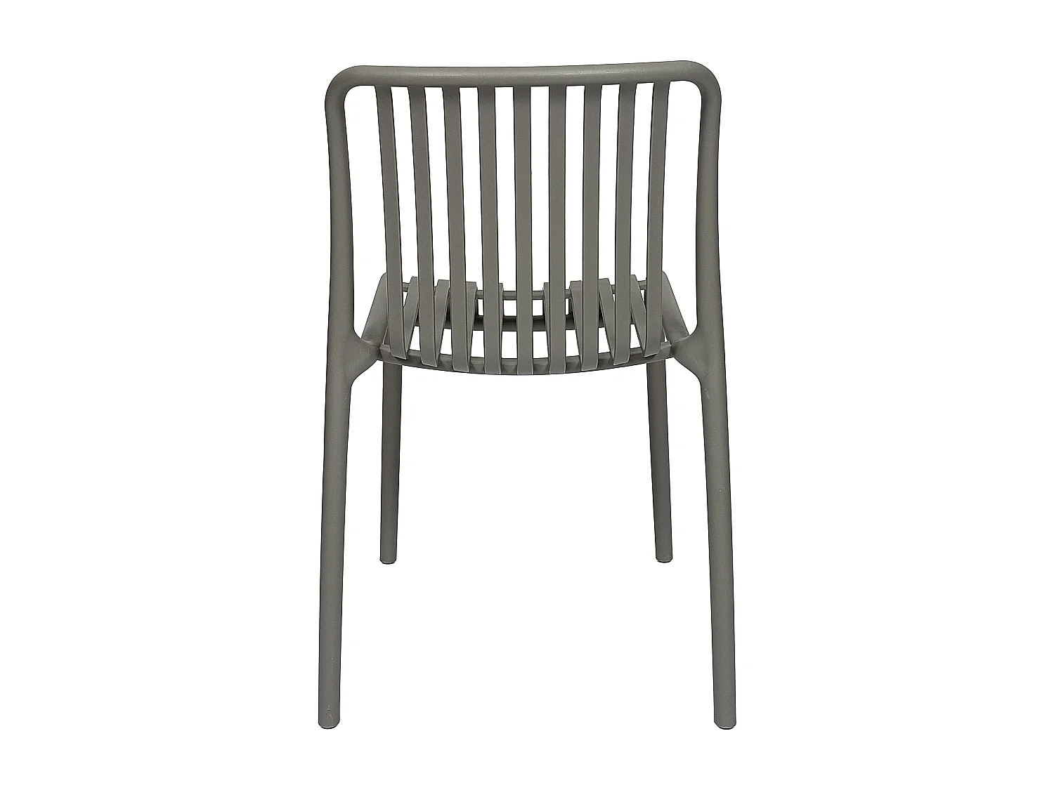 Chaise Empilable Gris Solara