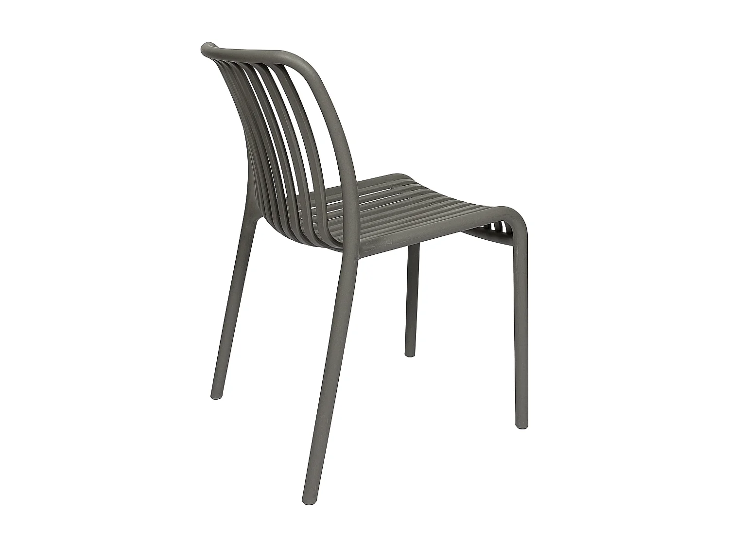Chaise Empilable Gris Solara