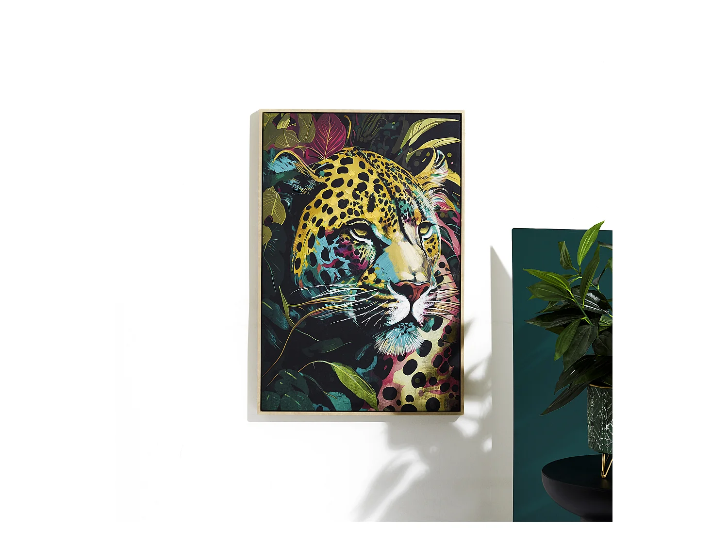 Tableau Jungle 60x90cm Multicolore