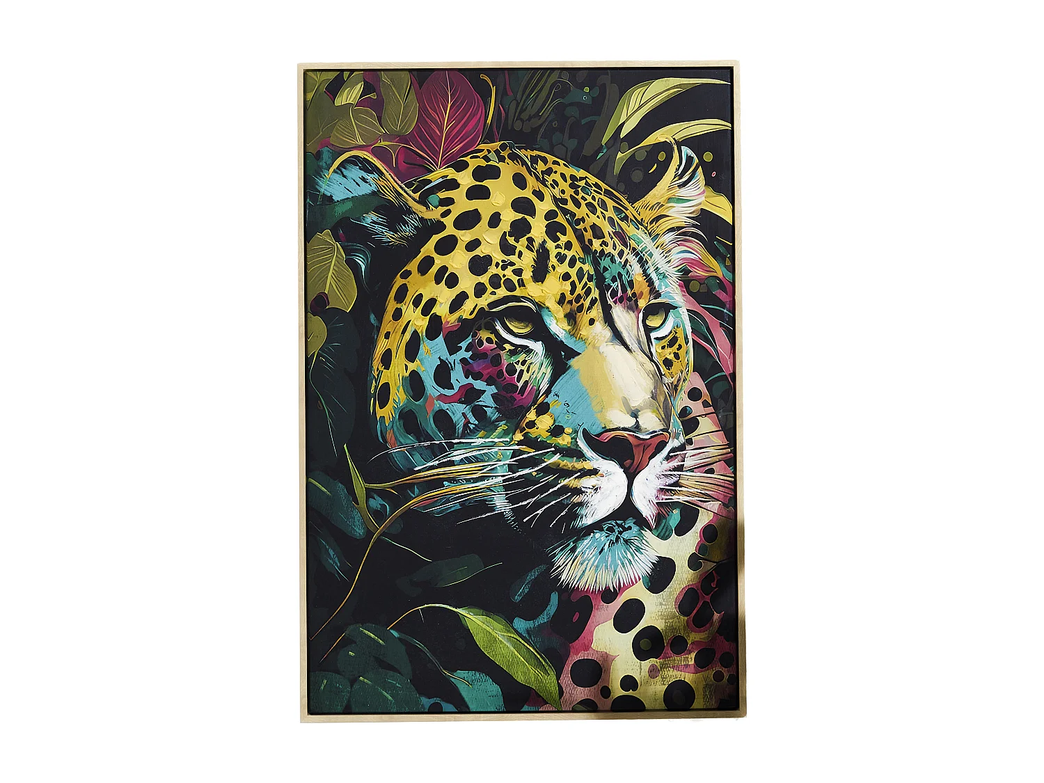Tableau Jungle 60x90cm Multicolore
