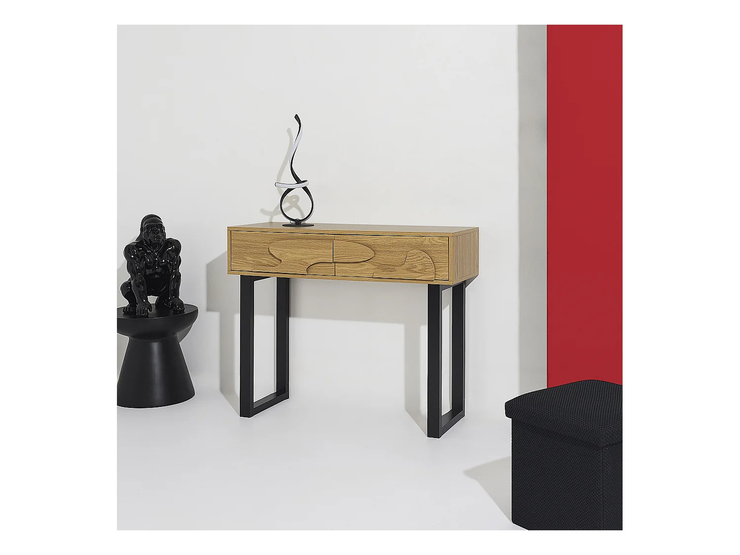 Console Calypso Marron, Noir