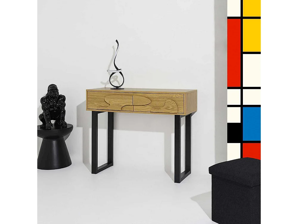 Console Calypso Marron, Noir