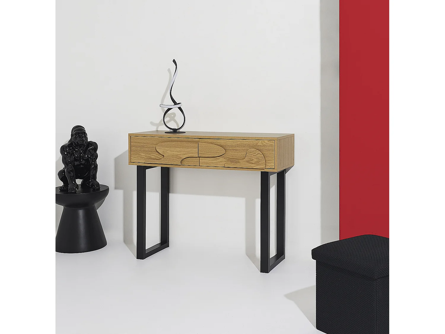 Console Calypso Marron, Noir