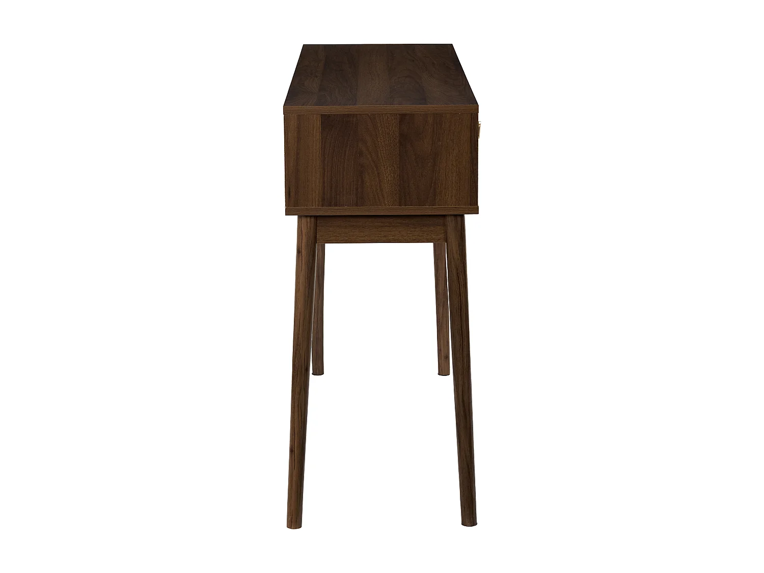 Console 2 Tiroirs "Tiffany" 100cm Marron