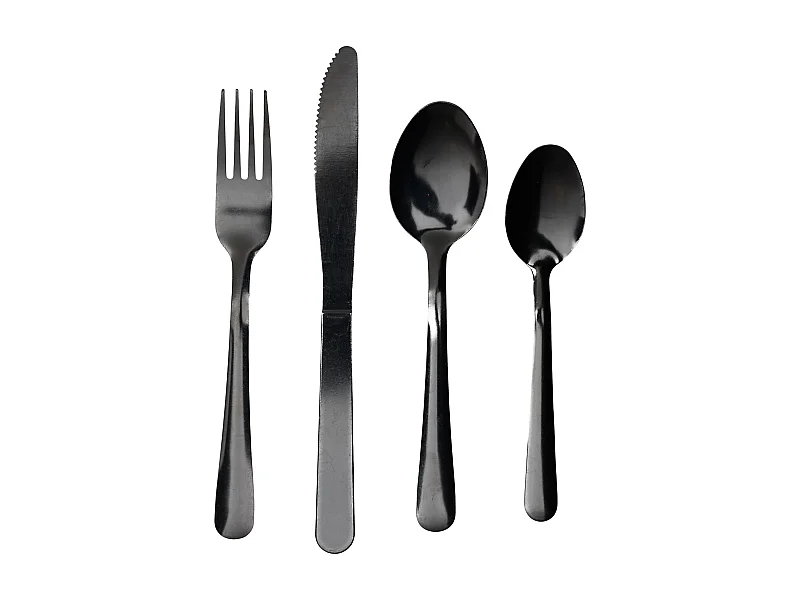 Menagere 16pcs Noir Harmony Noir