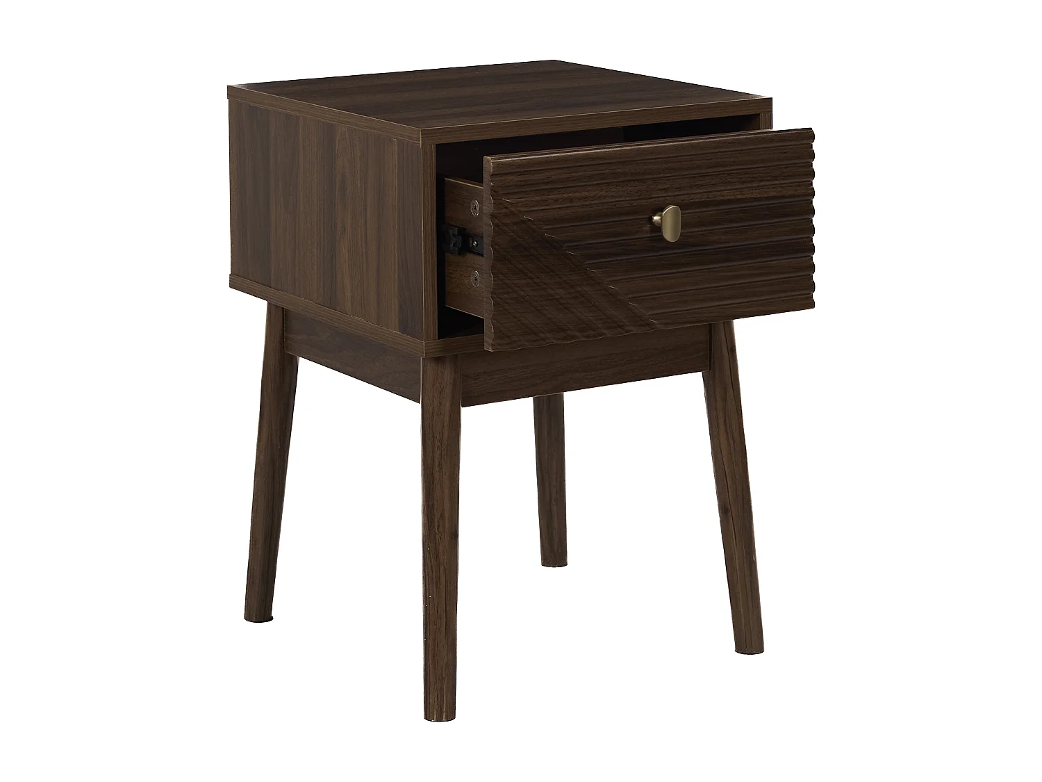 Chevet Tiffany 1 Porte Marron