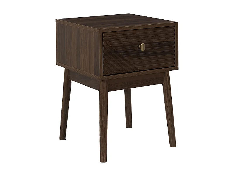 Chevet Tiffany 1 Porte Marron