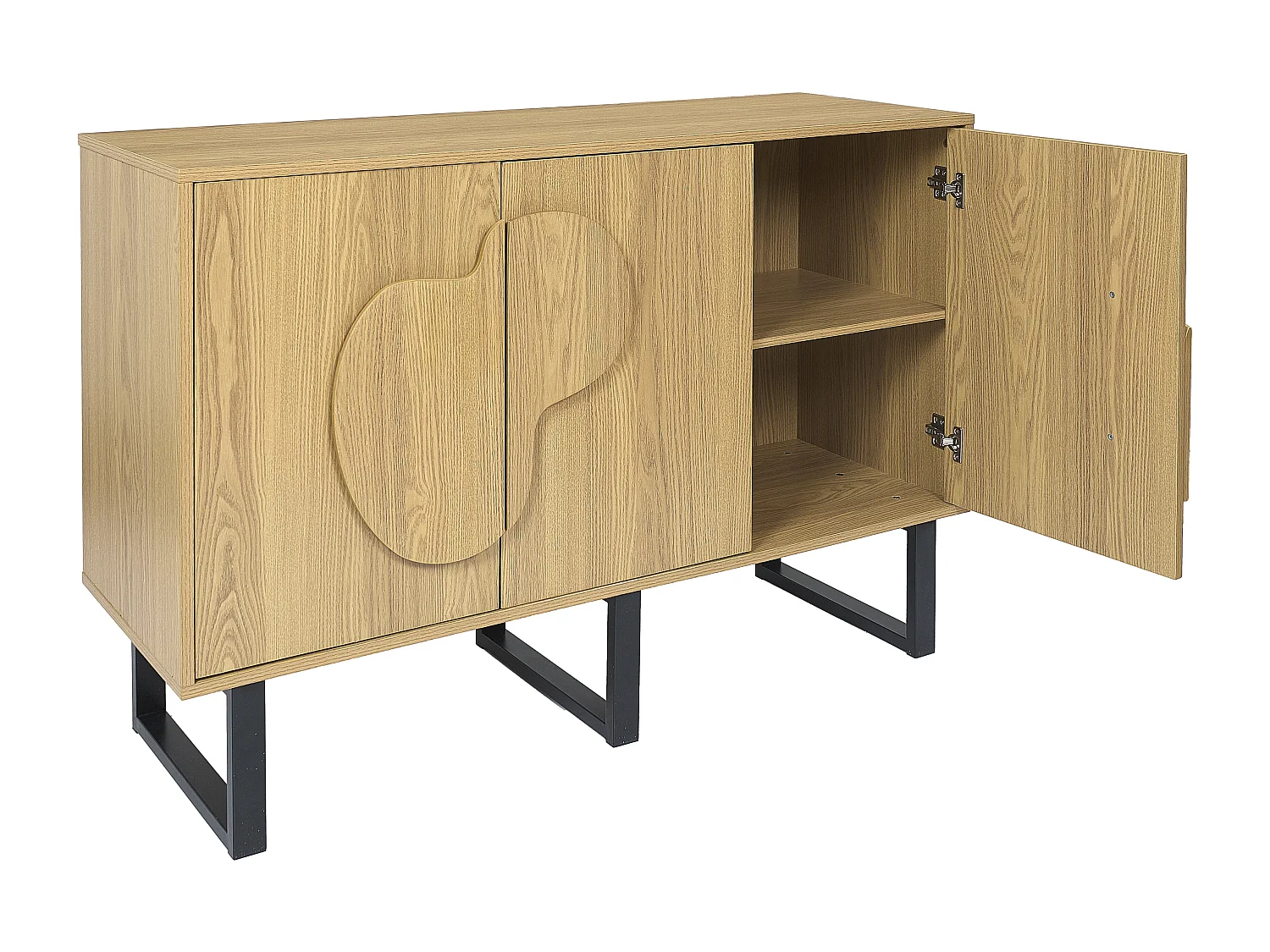 Buffet Calypso Marron, Noir