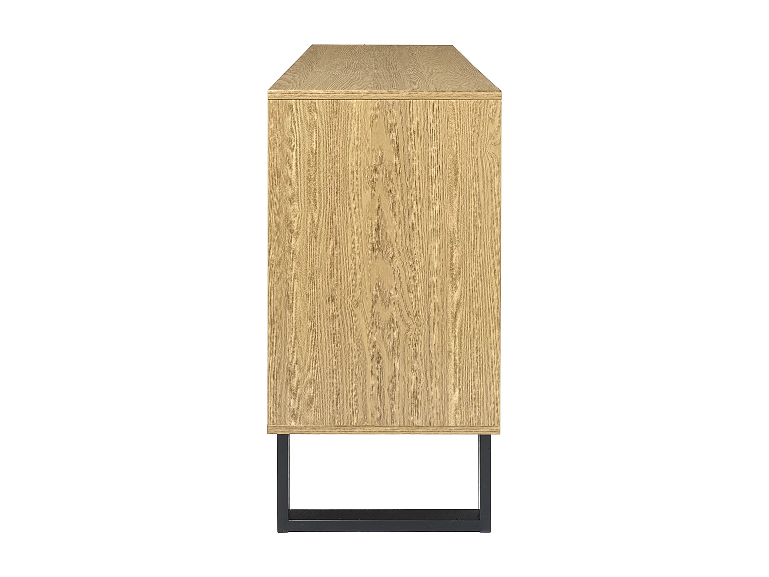 Buffet Calypso 3 Portes Marron, Noir