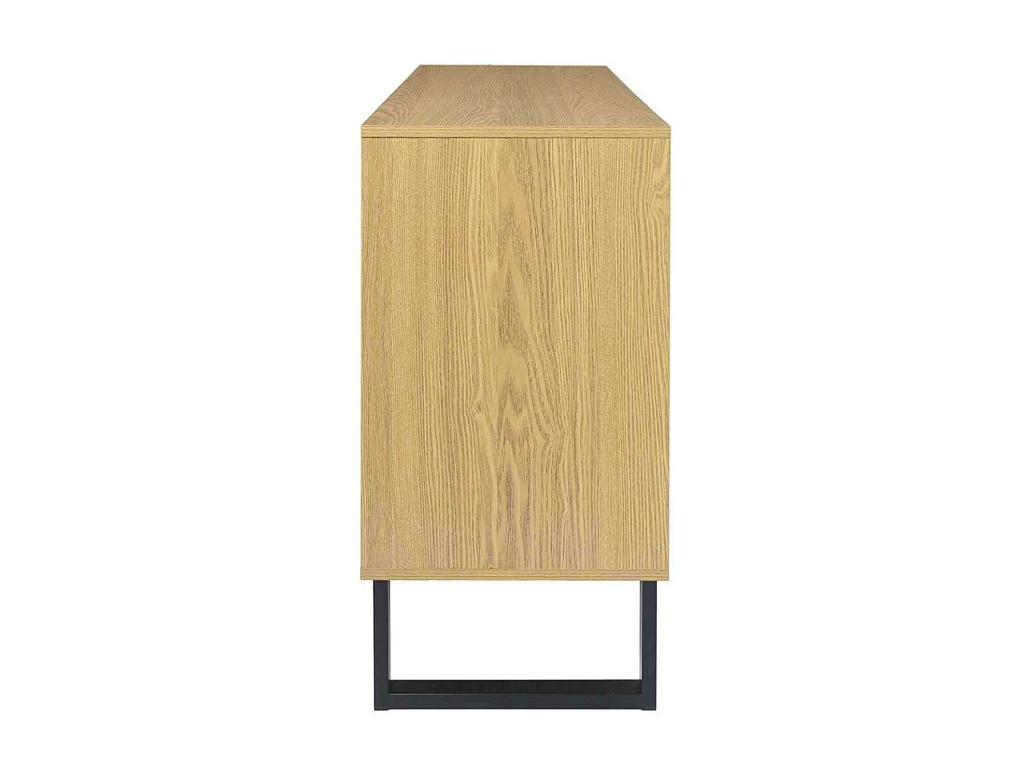 Buffet Calypso 3 Portes Marron, Noir