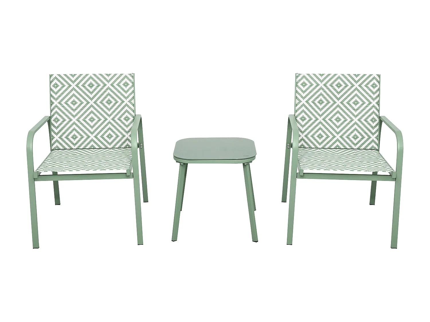 Salon De Jardin Mexico Vert Vert