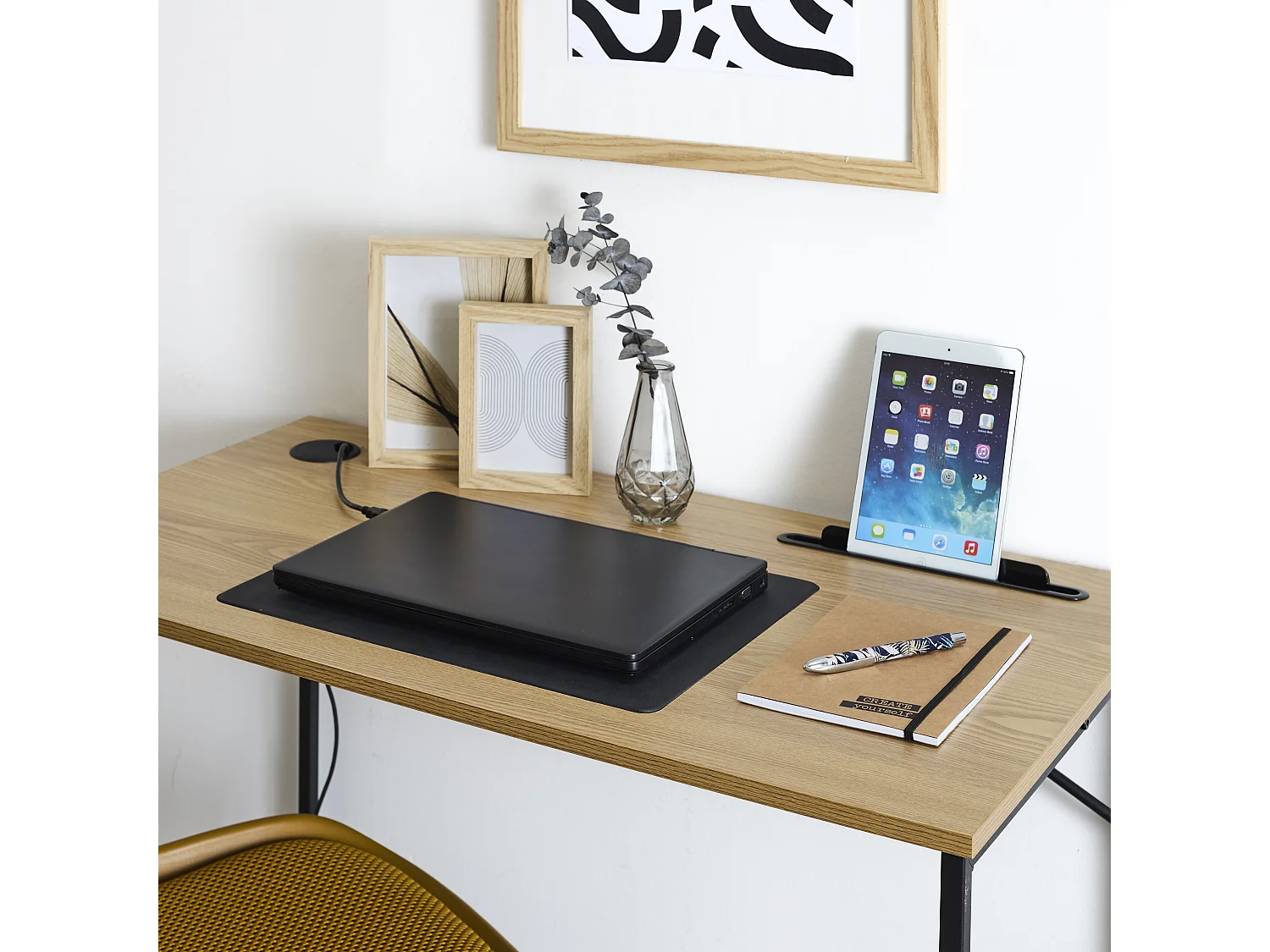 Bureau Link Noir, Marron