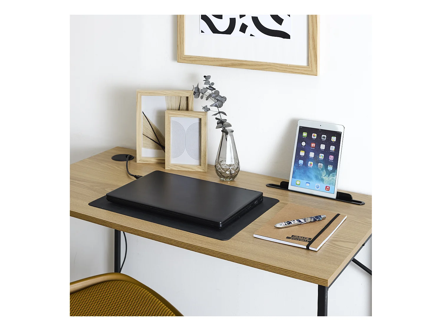 Bureau Link Noir, Marron