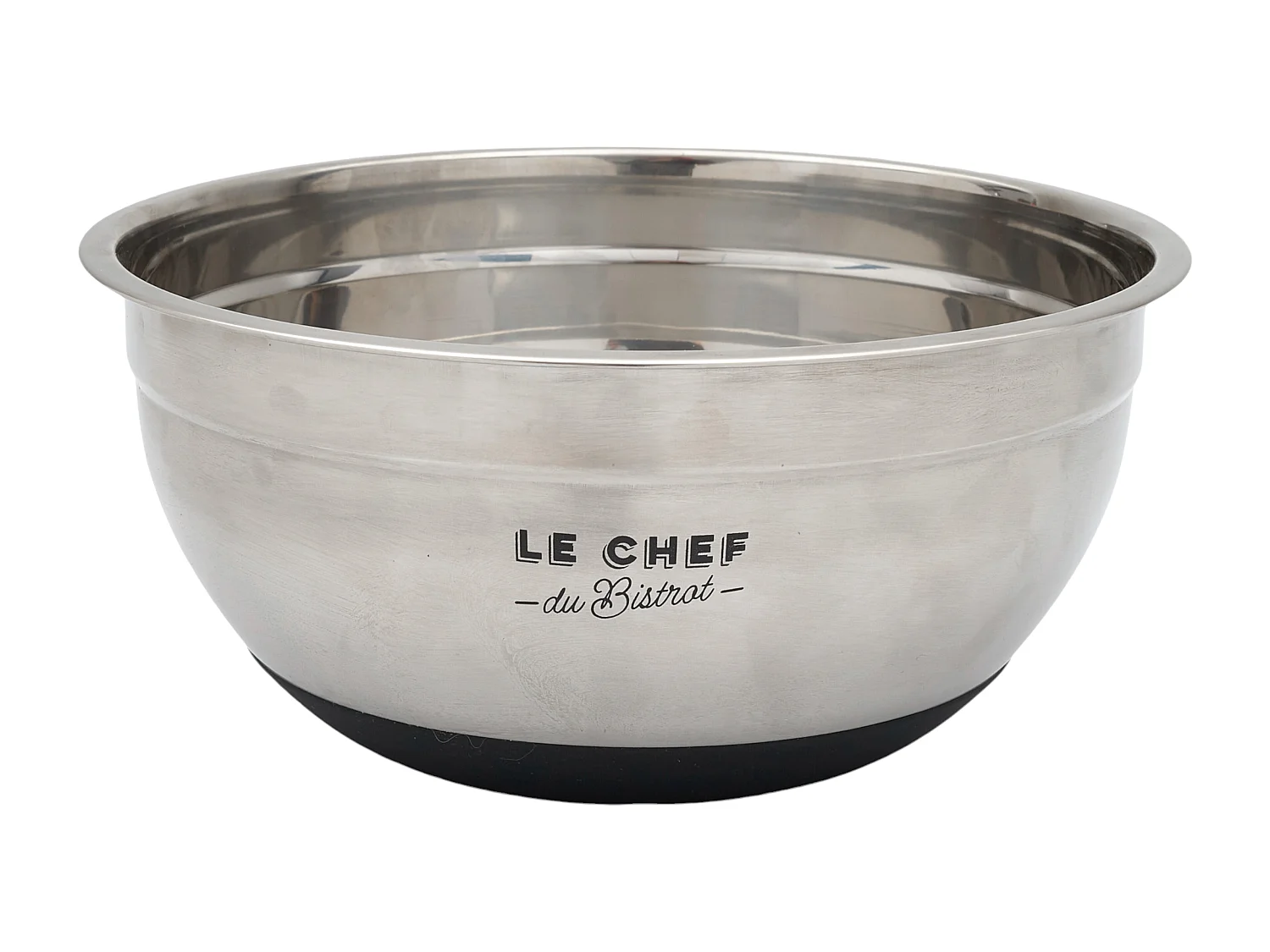 Bol Melangeur Antiderapent Bistrot D26 Gris, Noir