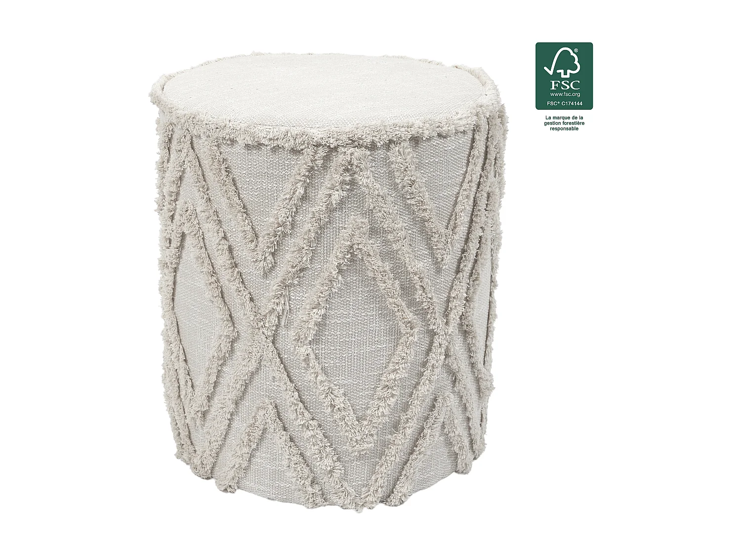 Pouf Mirage Salon Beige