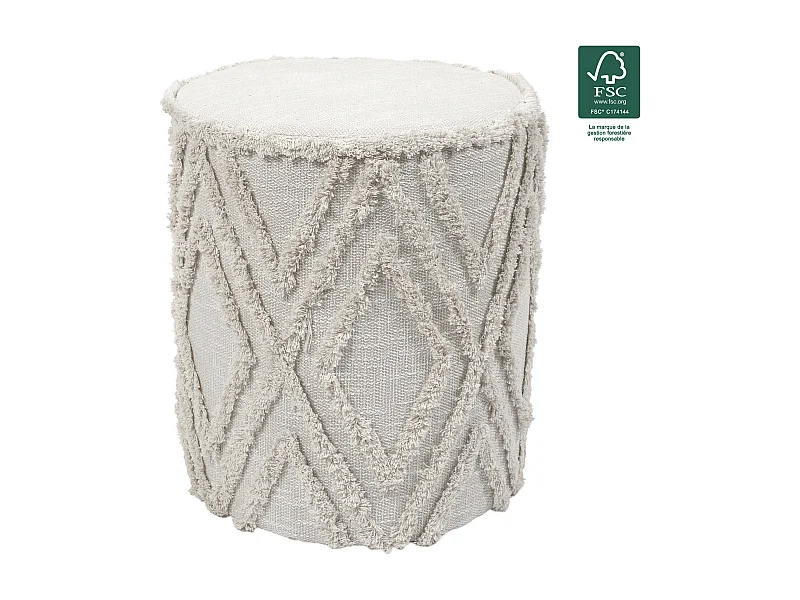 Pouf Mirage Salon Beige