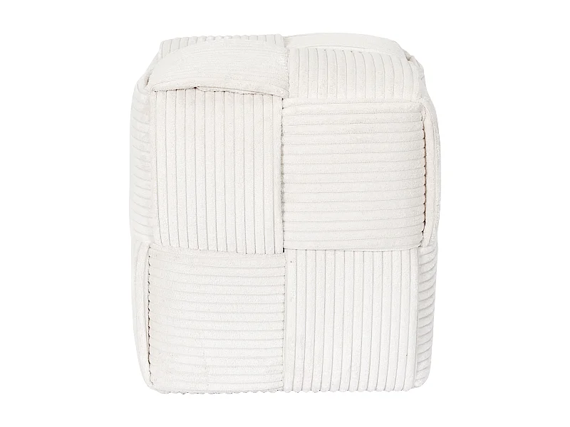 Pouf Cotele Tresse Scott Beige Beige