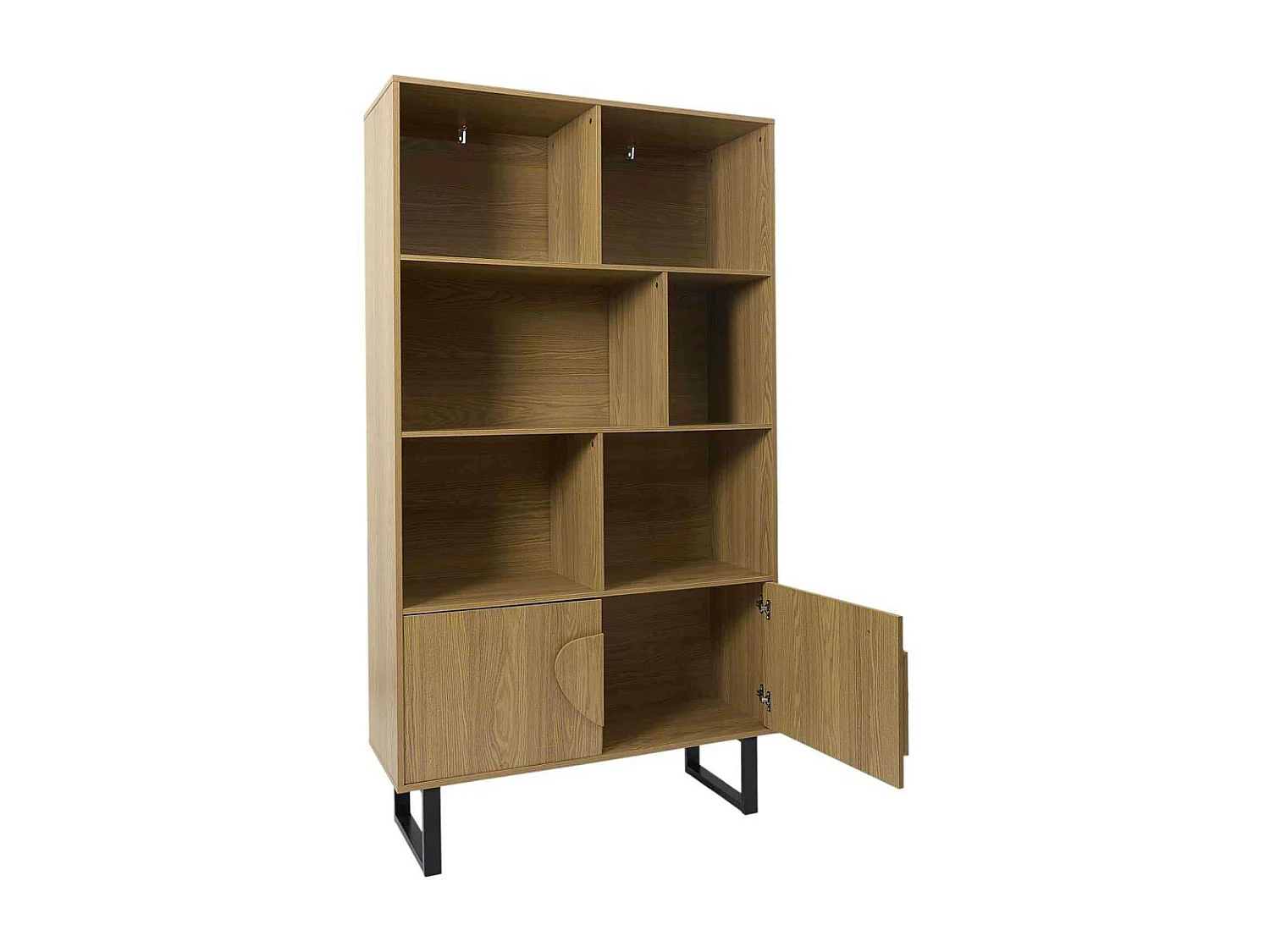 Bibliotheque Calypso Marron, Noir