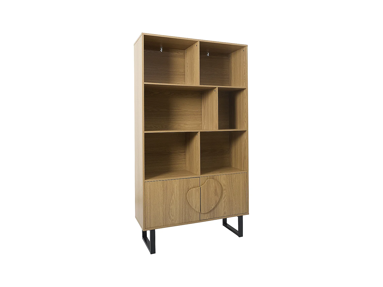 Bibliotheque Calypso Marron, Noir