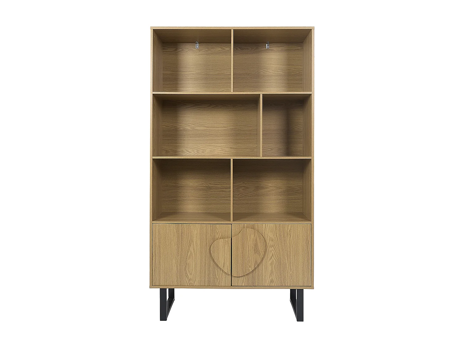 Bibliotheque Calypso Marron, Noir